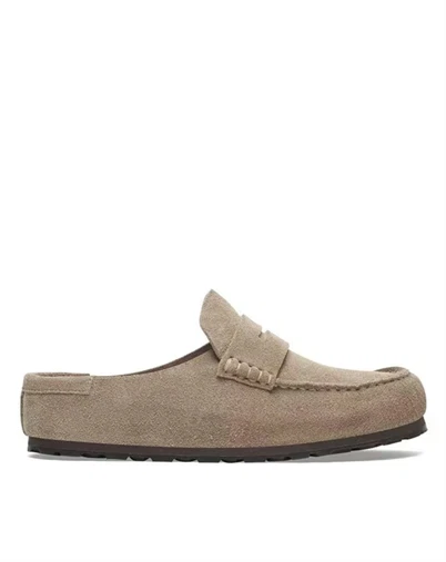 Birkenstock - Naples Wrapped Suede Leather - Taupe